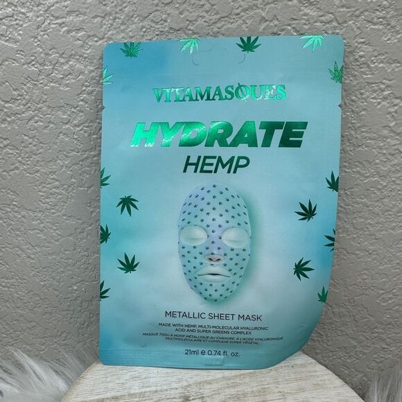 $4 🌙 Vitamasques Metallic Sheet Mask 🆕 FULL‎ SZ - Picture 1 of 3